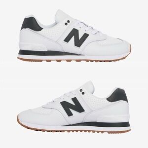 New Balance 574 ‘White/Black/Wheat’ M10/W11.5